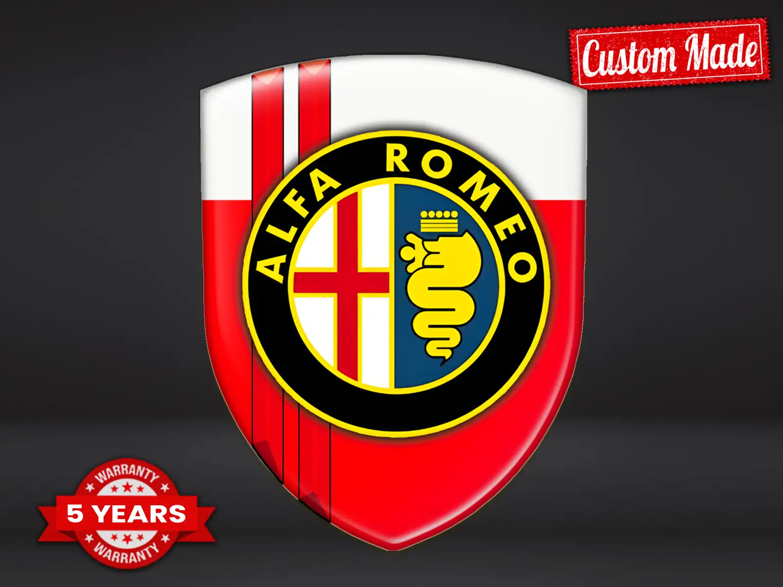 Alfa Romeo Business Sticker Tuning Universal Stern